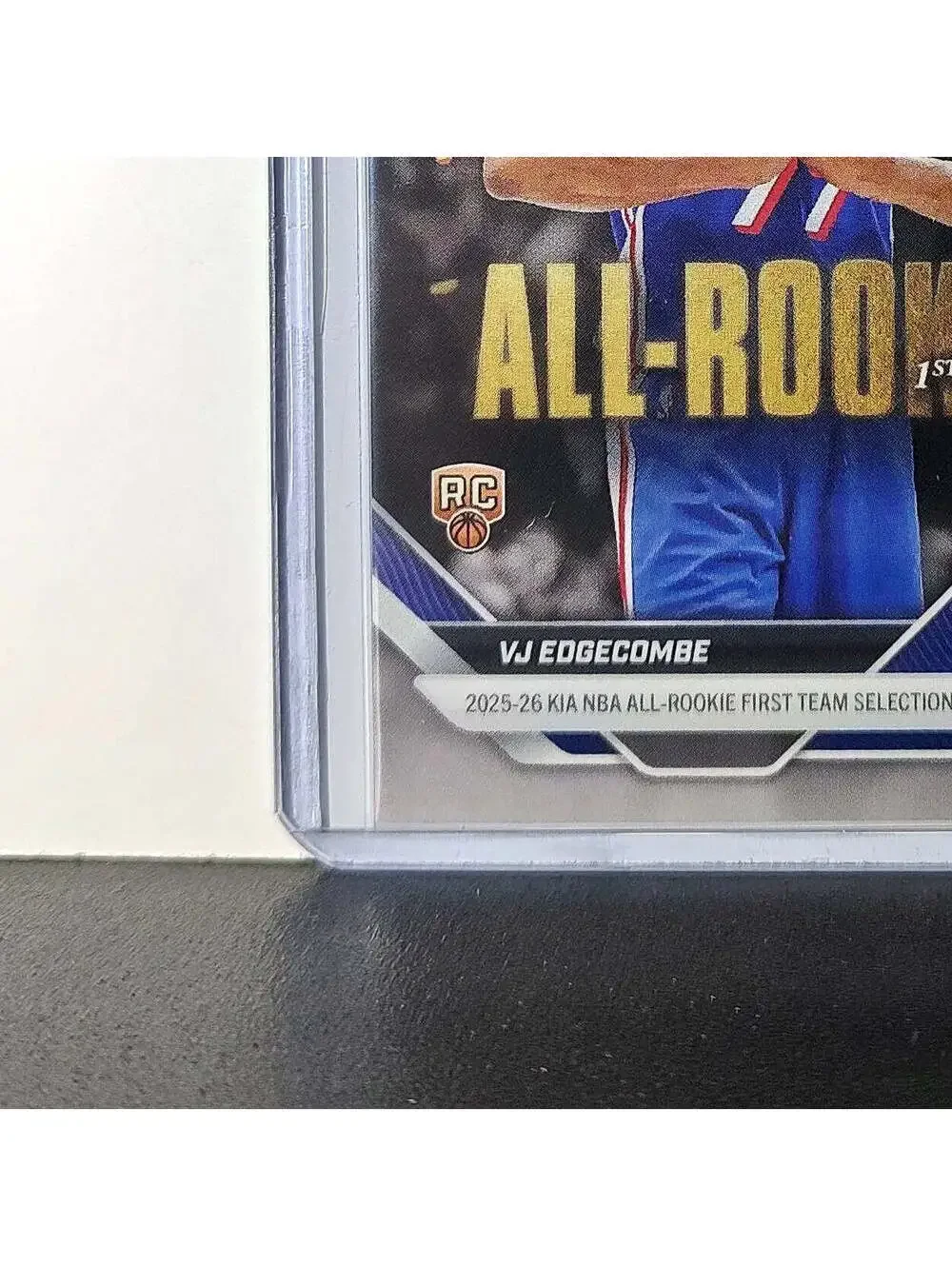 VJ Edgecombe Rookie 2025-26 Topps Now NBA All-Rookie 1st Team Philadelphia 76ers